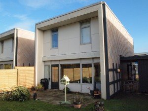 vackert 70-talshus - tillika Jörgensens hem.