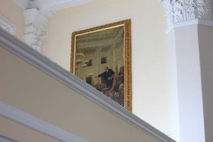 Lenin orerar på järnvägsstationen